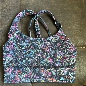 lululemon athletica Multicolor Floral Crop Top